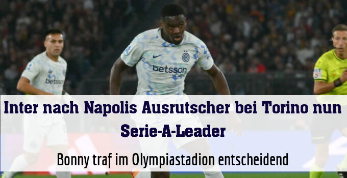 Bonny traf im Olympiastadion entscheidend