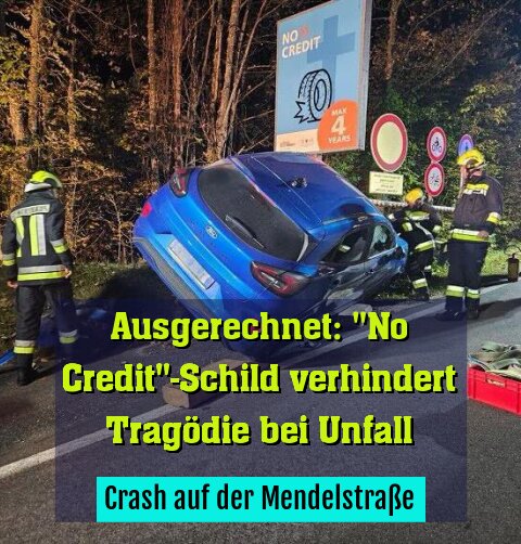 Crash auf der Mendelstraße