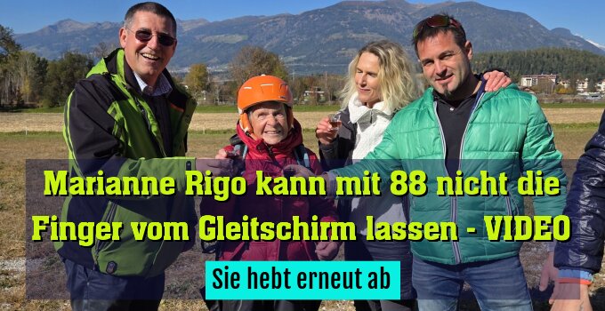 Sie hebt erneut ab