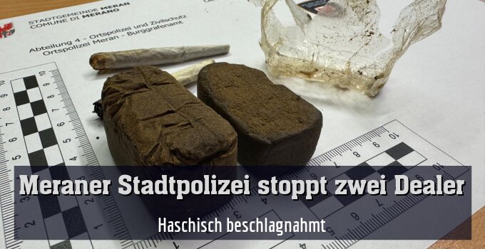 Haschisch beschlagnahmt