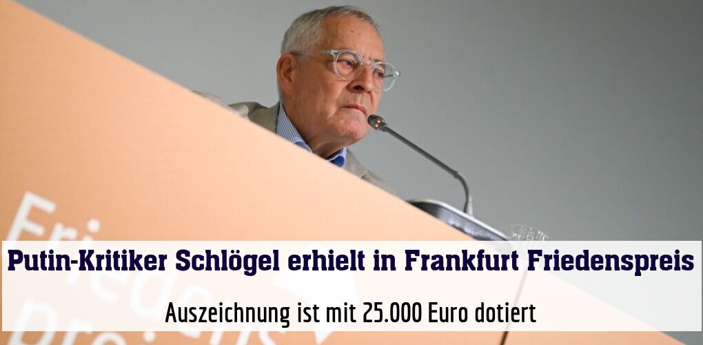 Auszeichnung ist mit 25.000 Euro dotiert