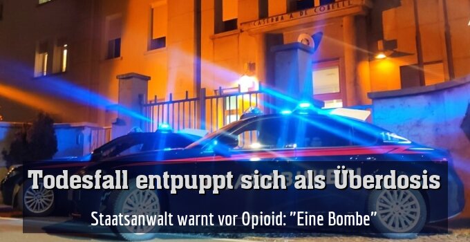Staatsanwalt warnt vor Opioid: "Eine Bombe"