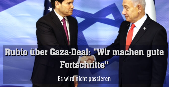 Marco Rubio ist zuversichtlich