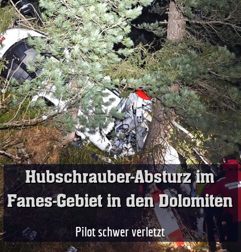 Pilot schwer verletzt
