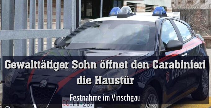 Festnahme im Vinschgau