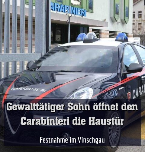 Festnahme im Vinschgau