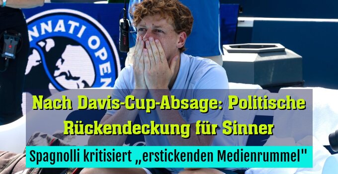 Spagnolli kritisiert „erstickenden Medienrummel"