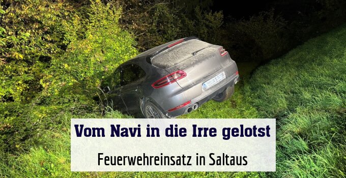 Feuerwehreinsatz in Saltaus