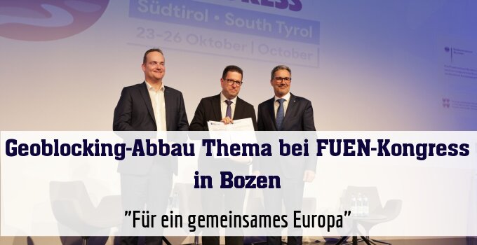 "Für ein gemeinsames Europa"