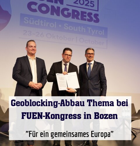 "Für ein gemeinsames Europa"