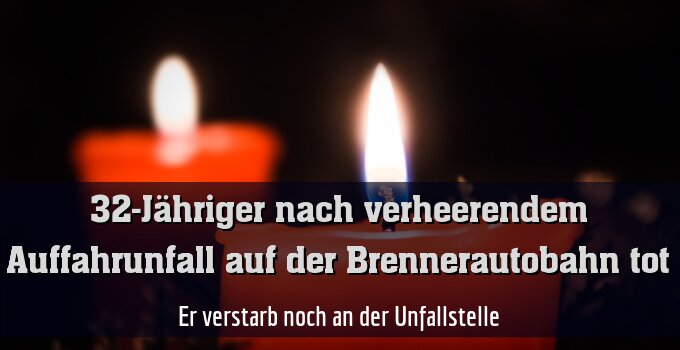 Er verstarb noch an der Unfallstelle
