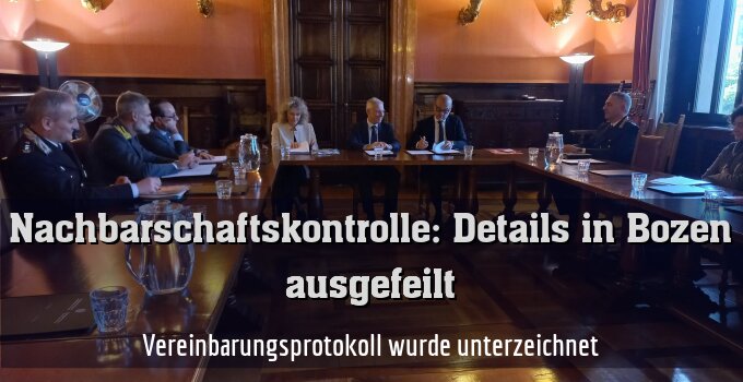 Vereinbarungsprotokoll wurde unterzeichnet