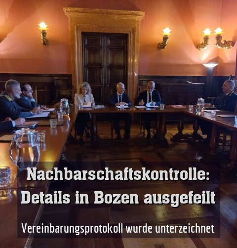 Vereinbarungsprotokoll wurde unterzeichnet