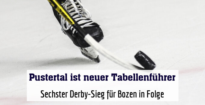 Sechster Derby-Sieg für Bozen in Folge