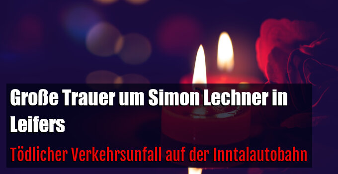 Tödlicher Verkehrsunfall auf der Inntalautobahn