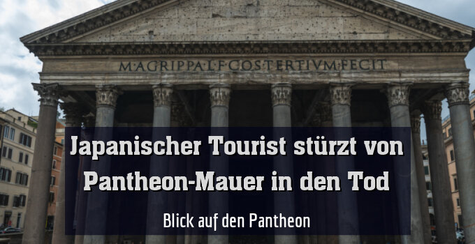 Blick auf den Pantheon