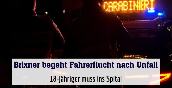18-Jähriger muss ins Spital