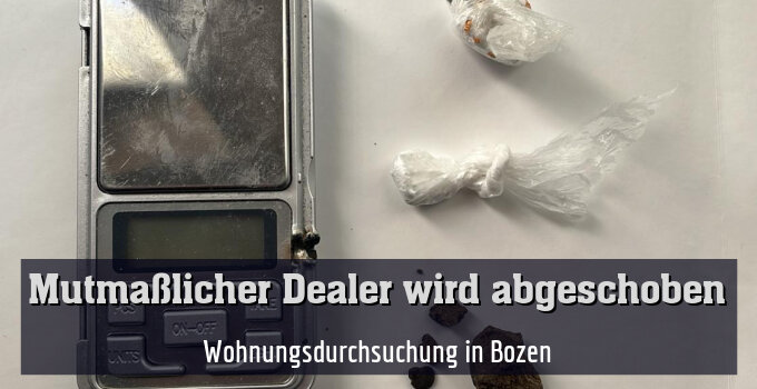 Wohnungsdurchsuchung in Bozen