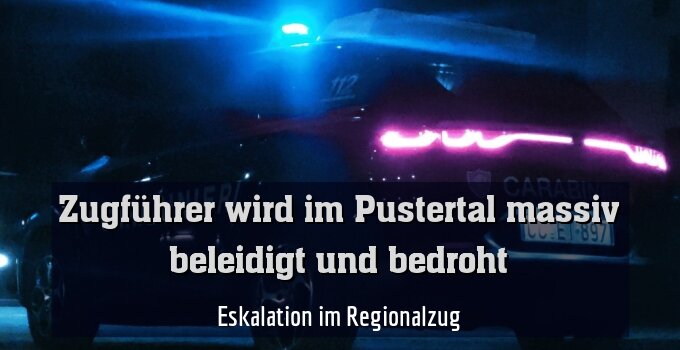 Eskalation im Regionalzug