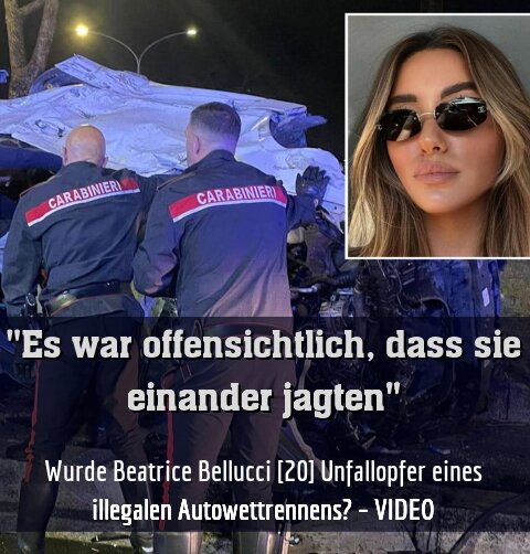 Wurde Beatrice Bellucci [20] Unfallopfer eines illegalen Autowettrennens? – VIDEO