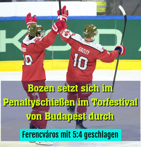 Ferencváros mit 5:4 geschlagen