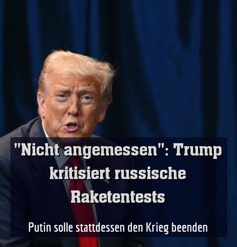 Putin solle stattdessen den Krieg beenden