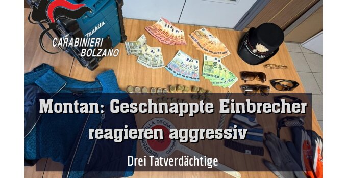 Drei Tatverdächtige