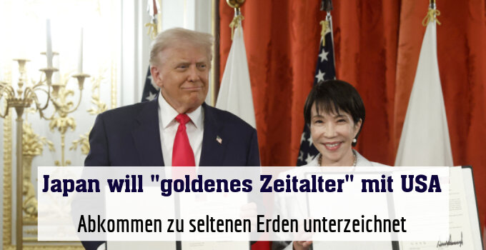 Abkommen zu seltenen Erden unterzeichnet