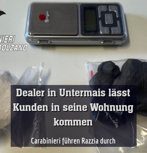 Carabinieri führen Razzia durch