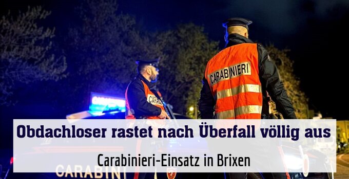 Carabinieri-Einsatz in Brixen