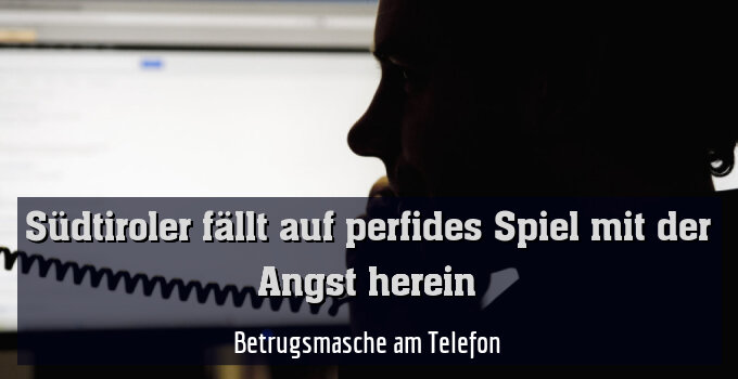 Betrugsmasche am Telefon