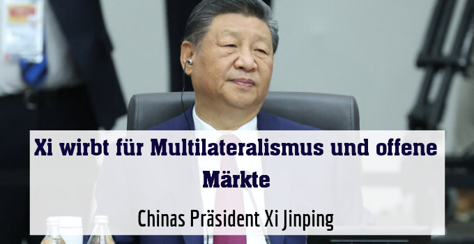 Chinas Präsident Xi Jinping