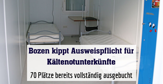 70 Plätze bereits vollständig ausgebucht