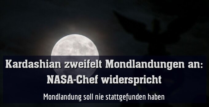 Mondlandung soll nie stattgefunden haben