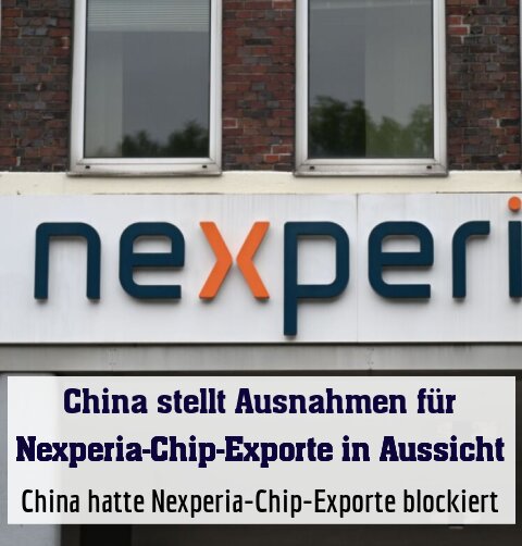 China hatte Nexperia-Chip-Exporte blockiert