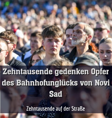 Zehntausende auf der Straße