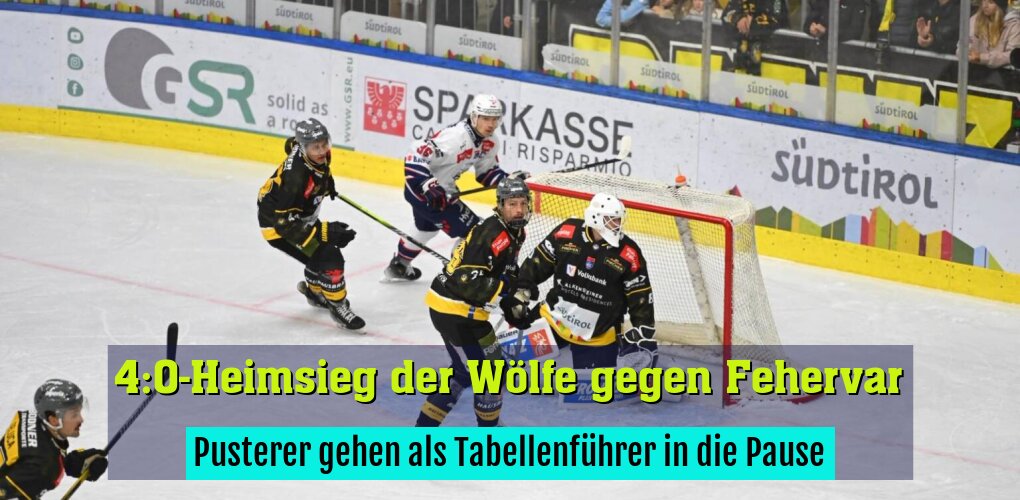 Pusterer gehen als Tabellenführer in die Pause