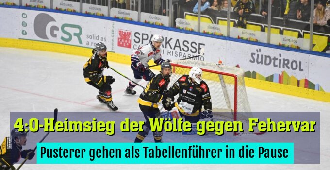 Pusterer gehen als Tabellenführer in die Pause