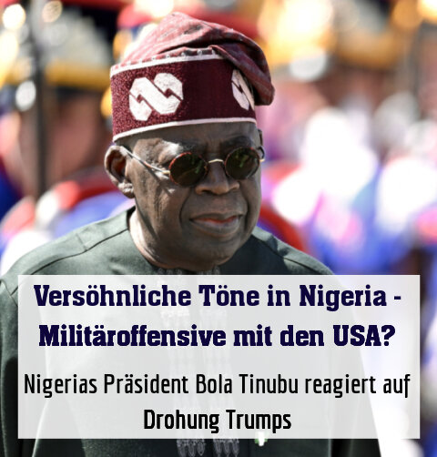 Nigerias Präsident Bola Tinubu reagiert auf Drohung Trumps