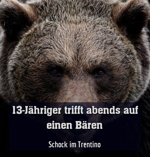 Schock im Trentino