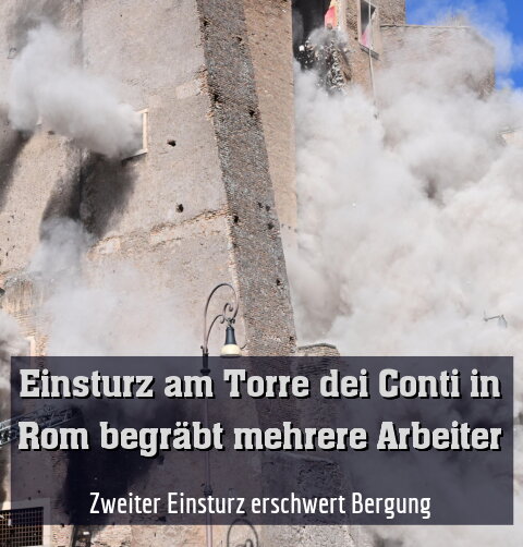 Zweiter Einsturz erschwert Bergung