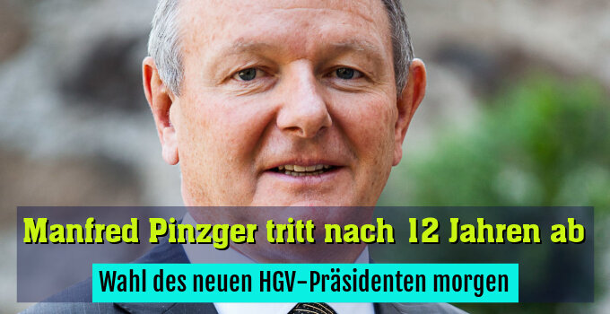 Wahl des neuen HGV-Präsidenten morgen