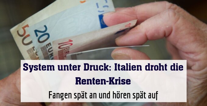 Fangen spät an und hören spät auf