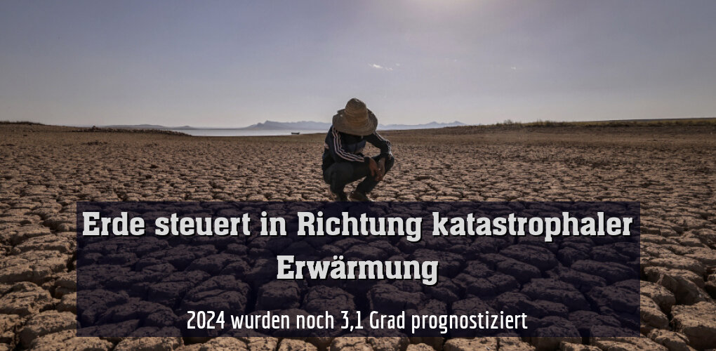 2024 wurden noch 3,1 Grad prognostiziert