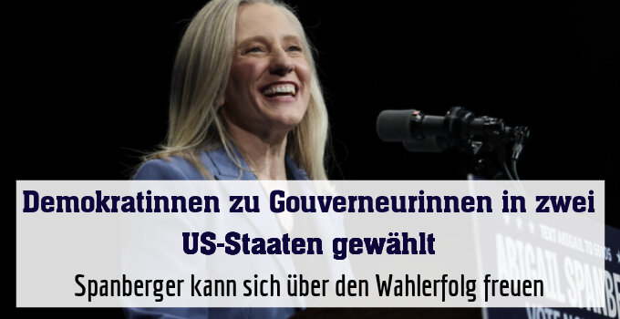 Spanberger kann sich über den Wahlerfolg freuen