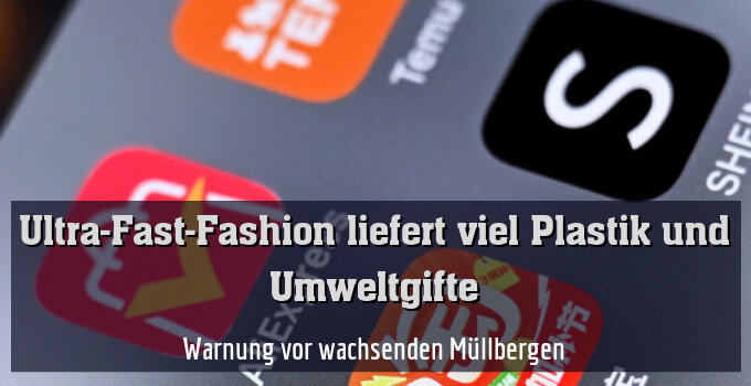 Warnung vor wachsenden Müllbergen