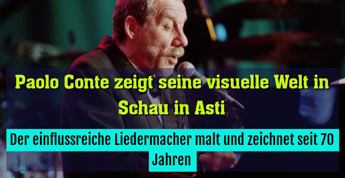 Der einflussreiche Liedermacher malt und zeichnet seit 70 Jahren