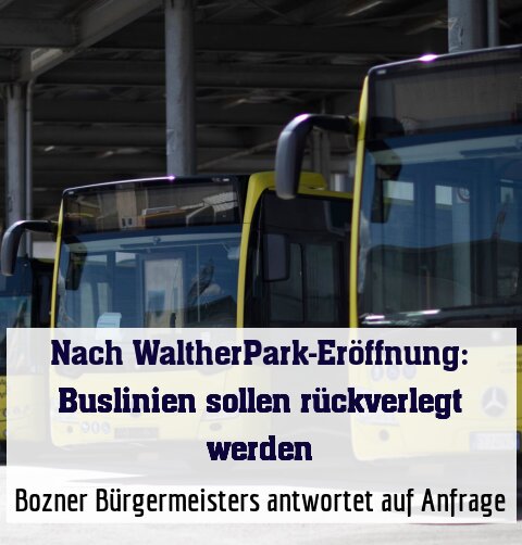 Bozner Bürgermeisters antwortet auf Anfrage