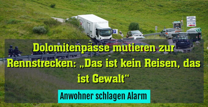 Anwohner schlagen Alarm
