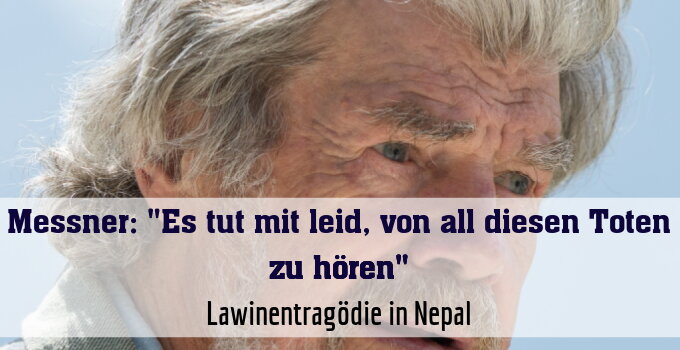 Lawinentragödie in Nepal